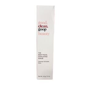GOOP Clean beauty BODY FACIAL Exfoliating SCRUB 4.2 oz Tube Gweneth Paltrow